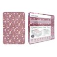 thumbnail image 2 of WOVENX Organic Incontinence and Period Pads for Adults - 5 Layer Waterproof Protectors for Overnight Period Wetting - Reusable & Washable Pads - Fits Twin to Full Size Beds - 34" x 52" Flower, 2 of 9