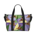 thumbnail image 2 of Sigee German Shepherd Dog for Hand Travel Bag,Sports Tote Gym Bag for Men and Women, 2 of 7
