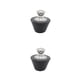 thumbnail image 2 of Matsuzay Silicón del enchufe de la bañera del amplio del gel de sílice con la manija durable del acero inoxidable para la bañera Tapón de silicona negro 2Conjunto, 2 of 6