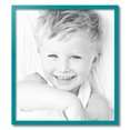 thumbnail image 2 of ArtToFrames 24x27 inch Distressed Aqua Picture Frame, Green Wood Poster Frame (4485), 2 of 8
