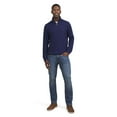 thumbnail image 5 of Chaps Men's & Big Men's Brushed Twill Quarter Zip, Sizes S-2XL, 5 of 8