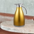 thumbnail image 4 of LEEYNEER Carafe Thermique en Acier Inoxydable 2 L à Double Paroi Flasque sous Vide Isolée Distributeur d'Eau Bouteille Pichet d'Eau Chaude Rétention de Chaleur Bouilloire à Thé Casseroles, 4 of 9