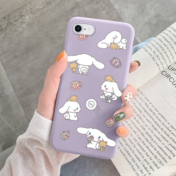 Funda de silicona suave para iphone, carcasa con diseño de Kuromi Melody, Sanrio, para iphone 7, 8 Plus, SE 2020, SE2020 Fivean unisex