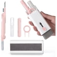thumbnail image 1 of (Pink)7 in 1 Cleaning Kit for AirPods, Keyboard Cleaning Kit, PC Cleaning Kit Keyboard Cleaner Cleaning Brush Screen Cleaner for Phone/Laptop/Computer/Headphone/Earphone/Camera, 1 of 5