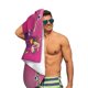 thumbnail image 5 of Vaca y Pollo Toalla de playa de secado rápido con diseño temático, regalo para mujeres y niñas, ideal para cumpleaños, fans, amantes de la música, uso en la playa o al aire libre, 78 × 150 cm, 5 of 6