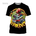 thumbnail image 3 of Camiseta con estampado 3D de la banda pop Five Fingers Death Fist, camiseta de moda para hombre, estilo hip hop, Harajuku, unisex, de gran tamaño, con cuello redondo, 3 of 5