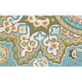 thumbnail image 1 of Loloi Francesca 2'3" x 3'9" Hand Hooked Rug in Blue and Green, 1 of 2