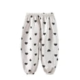 thumbnail image 2 of Toddler Boy Girl Summer Thin Pants,Boys Cotton Harem Pant Girls Gauze Muslin Loose Bloomers Black 2-3 Years, 2 of 6