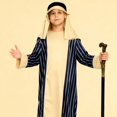 thumbnail image 4 of EnJoCho Kids Role Play Long Robe with Head Scarf Biblical Nativit𝗒 𝖲hepherd Wise Man Dress Up Outfit for Boys Girls Christmas Pageant Performance, 4 of 5