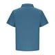 thumbnail image 4 of pstuiky Mangas cortas para hombre, Camiseta informal de manga corta con botones y solapa de color liso para hombre camisas casuales para hombre xxxxl, 4 of 5