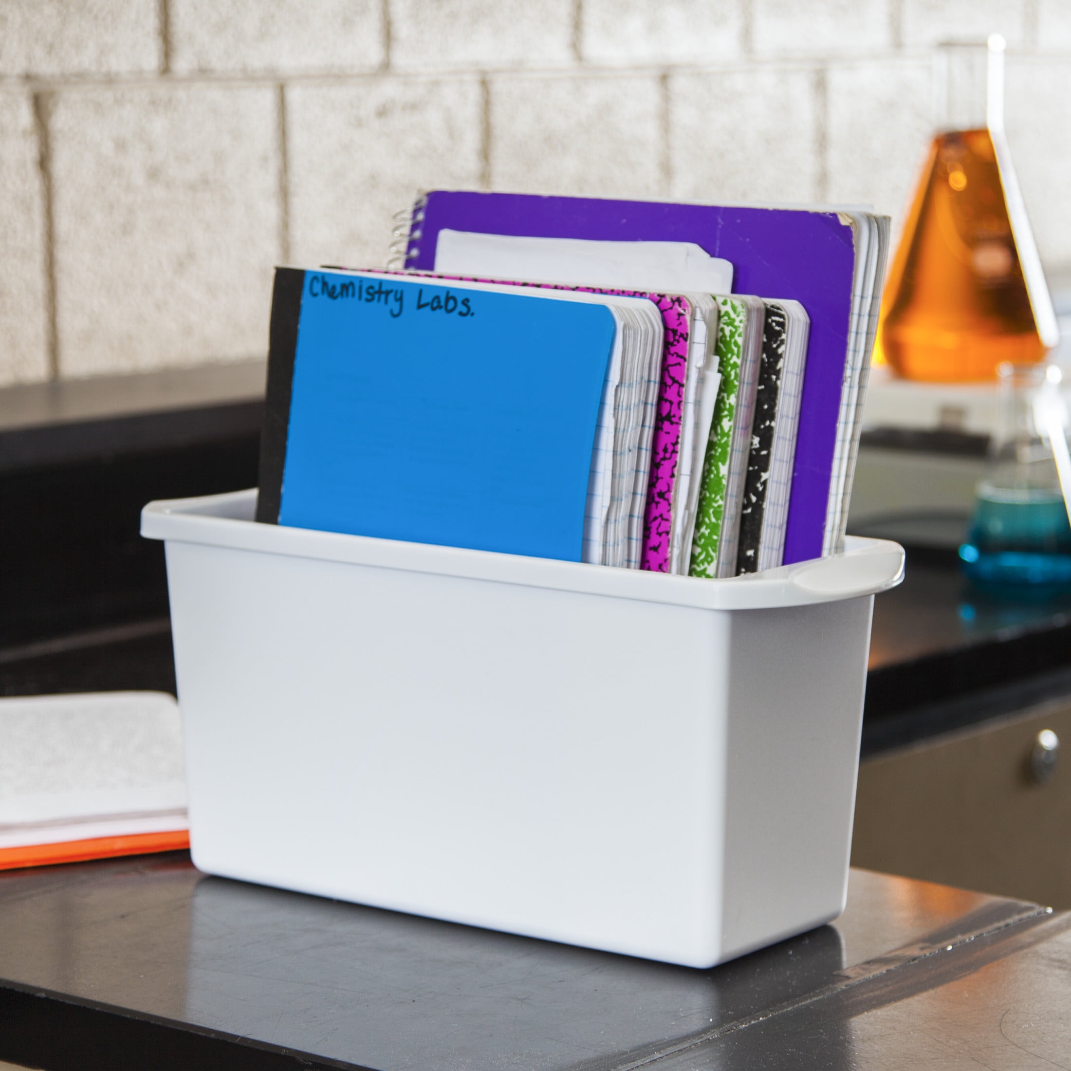 (3 pack) Sterilite, Ice Cube Tray, Ice Cube Bin, Narrow Design, Space-efficient, BPA-Free, White, useful for everyday beverage storage.
