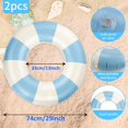 thumbnail image 2 of Flotadores Inflables para Piscina WeddPtyFr de 29 Pulgadas para Adultos (2 Piezas), 2 of 9