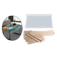 thumbnail image 3 of yuksok 24x12x4" Silicone Mold for DIY Crafts River Table Making Form Resin Casting with, 3 of 9