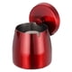 thumbnail image 1 of Cenicero con tapa, cenicero de acero inoxidable, tamaño pequeño, rojo, 1 of 6