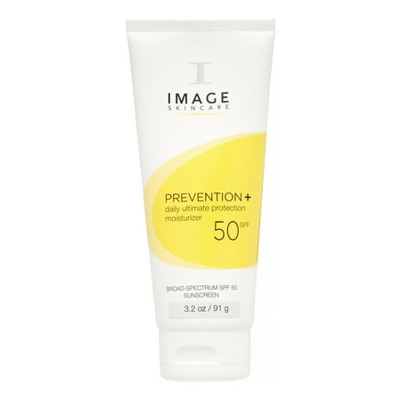 ($44 Value) Image Skin Care Prevention+ Daily Ultimate Protection Moisturizer, SPF 50, 3.2 (Best Moisturizer For Oily Skin With Spf 15)