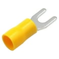thumbnail image 2 of Spade Terminals #8 10-12 Ga. 100 Pcs Yellow Xscorpion, 2 of 5