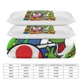 thumbnail image 3 of Mario 3-Piece All Season Bedding Set, Comforter Set with Pillow Shams for Bedroom & Dorm Decor, Ideal Gifts for Women Men Teens Friends Family, 3 of 7
