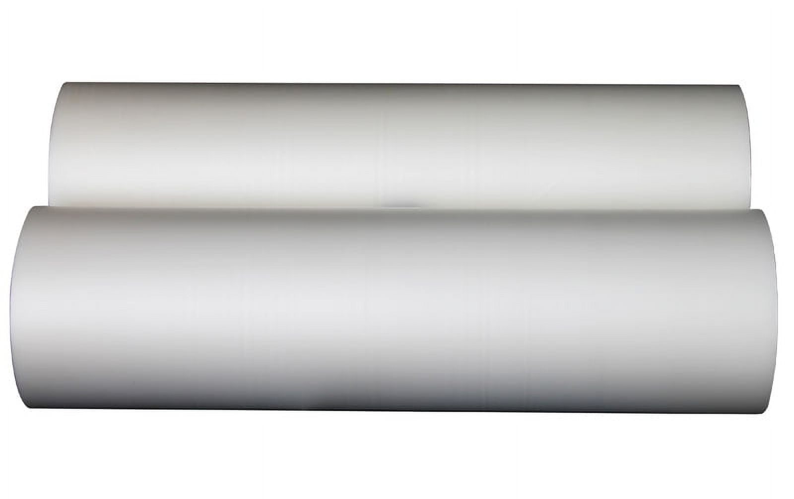 INTBUYING 2 Roll 12.5" X656' (0.32x200M) Matt Roll Thermal Laminating Film for Paper and Photo