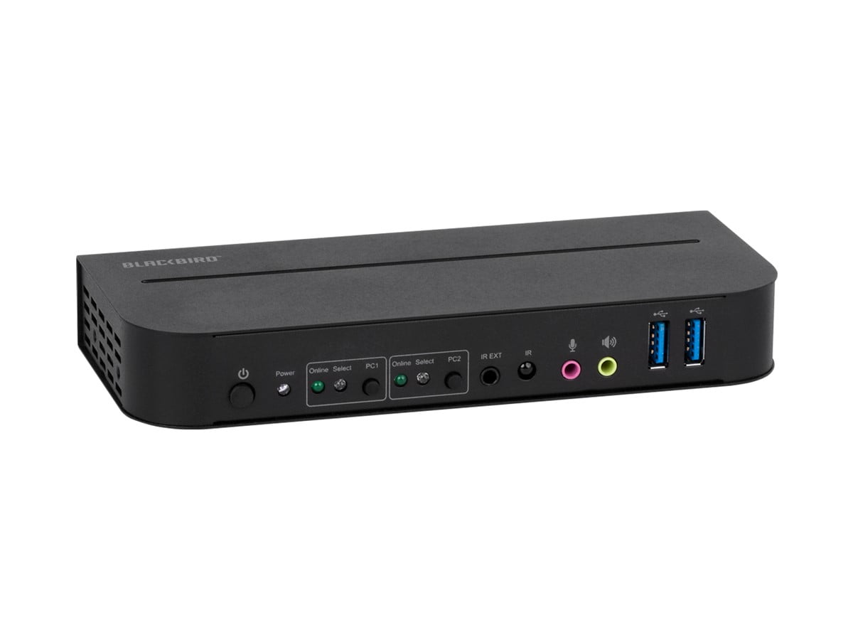 Monoprice Blackbird 4K HDMI 2.0 and USB 3.0 2x1 KVM Switch