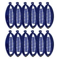thumbnail image 2 of Set of 12 Mini Banana Clips - Royal Blue, 2 of 6