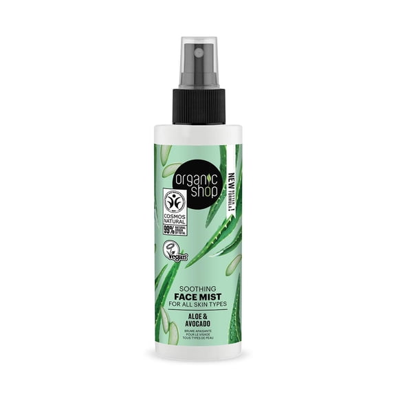Organic Shop Avocado and Aloe Soothing Face Mist for All Skin Types 150 ml