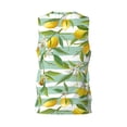 thumbnail image 3 of Easygdp Lemon Men's Mesh Basketball Jersey Quick Drying Sleeveless Shirts Fitted Muscle Tank Tops Sport Round Neck T-Shirt - XX-Large, 3 of 9