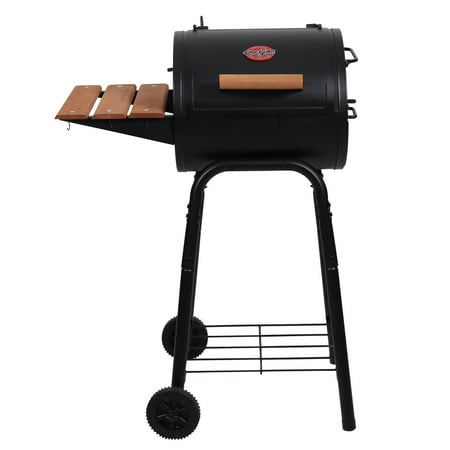 Char-Griller Patio Pro Charcoal Grill, Black, (Best Way To Grill Burgers On Charcoal)