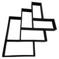 thumbnail image 1 of OULII Paving Pavement Molds Plastic Path Maker Mold Black 1Pack for Homeowners, 1 of 7