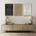 thumbnail image 4 of Neutral Singg Wall Art for Living Room, 3 Piece Modern Canvas Prints Paintings Artwork for Walls-Tan Beige Brown Minimalist Pictures for Living Room Hallway Bedroom Wall Decor, 4 of 6