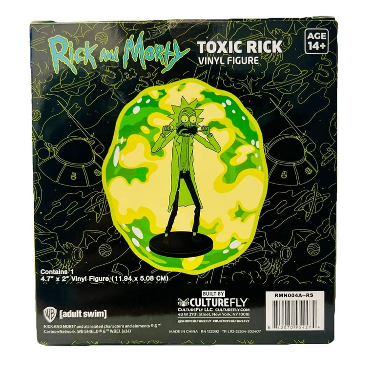 Toxic Rick Rick and Morty Vinyl Figure 4.5