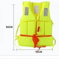 thumbnail image 2 of Fridja Adult Inflatable Life Jacket, Polyester Oxford Cloth/EPE Orange, 105-220 lbs, 2 of 7