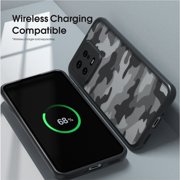 IBMRS For Xiaomi 13 Case, Shockproof Clear Phone Case (Camo Black)