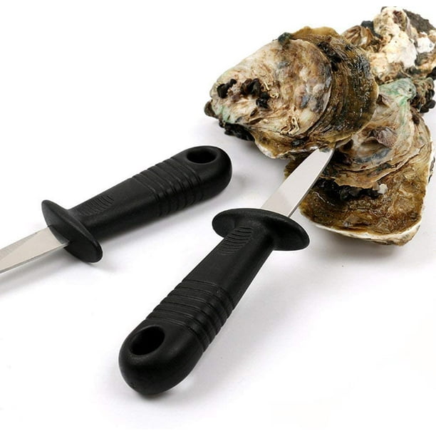 Ensemble d'outils d'écaillage d'huîtres en acier inoxydable, kit de couteau  d'écaillage, outils d'ouverture de palourdes de fruits de mer - AliExpress