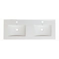 thumbnail image 2 of American Imaginations 48-in. W 1 Hole Ceramic Top Set In White Color - Overflow Drain Incl. AI-27210, 2 of 9