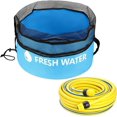 thumbnail image 3 of 4-Pack Waterproof RV Hose Bag Storage - Includes Fresh Water, Black Water, Electrical & Accessories Bags - Heavy-Duty Breathable Mesh, Sewer Hose Storage Bag, 3 of 6