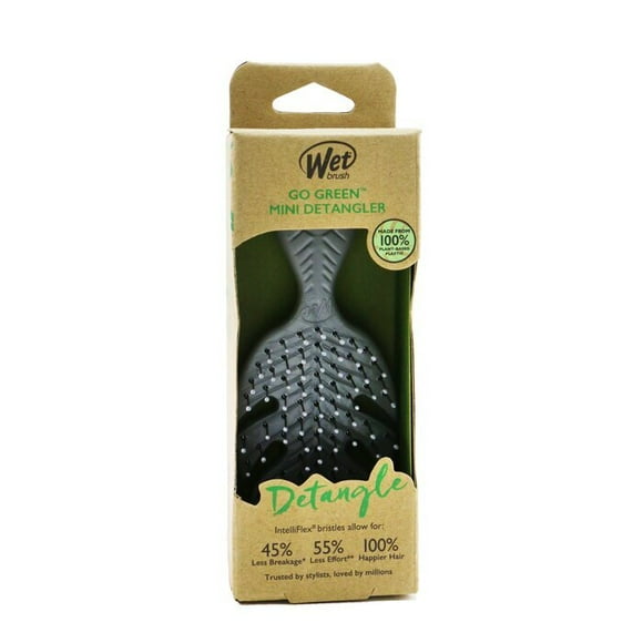 Wet Brush Go Green Mini Detangler - # Grey 1pc
