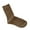 Camel, variant on Opvise Womens Socks 1 Pair Ribbed Mid-tube Elastic Women Socks Simple Casual Solid Color Sports Socks Beige