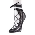 thumbnail image 1 of MeMoi Nets And Lace Low-Cut Socks - Womens - Female, 1 of 3