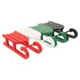 thumbnail image 4 of Xmas Tree Wooden Sleigh Adornment 4Pcs Creative Decorative Sleds For Living Room Kitchen Decor And Holiday Joy, 4 of 4