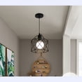 thumbnail image 1 of Pendant Light Modern Simple Style Industrial Robust Small Chandelier Hanging Light for Bedroom Aisle Single Head No Bulb, 1 of 5