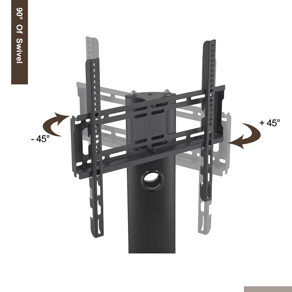 Lowestbest Adjustable Multi-Function Floor TV Stand, Tempered Glass LCD TV Stand for 32-55inch Lowestbest Adjustable Multi-Function Floor TV Stand, Tempered Glass LCD TV Stand for 32-55inch