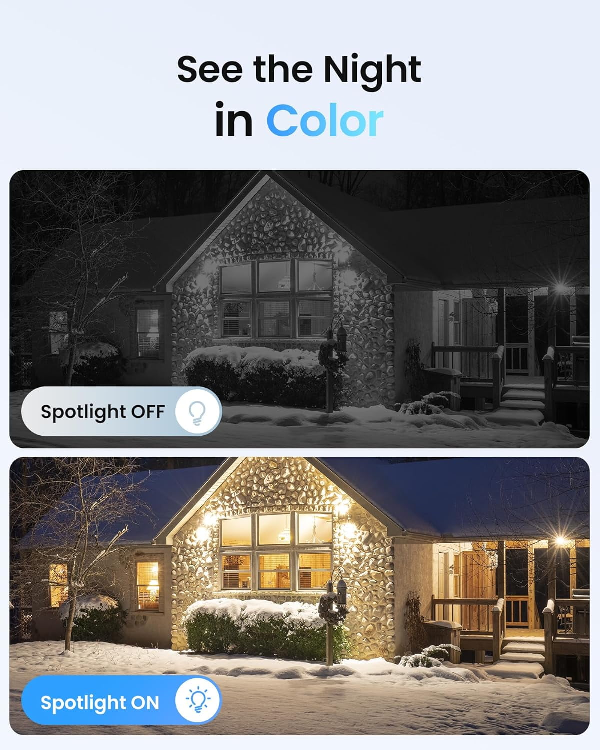 3MP Wireless Security Camera System with Audio, ZOSI 2K Plug-in Outdoor Smart WiFi Cameras,Color Night Vision, AI Person Detection, Light & Siren Alarms, 8CH 4K NVR with 2TB HDD for 7/24 Recording