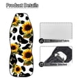 thumbnail image 5 of Jeiento Sunflower Car Seat Covers 2 Pcs Waterproof Car Seat Cover Cow Print Easy Installation Stretch Polyester Fabric Cover Universal Size Fit for Most Cars SUVs Trucks Sedans Van, 5 of 7