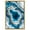 Gold Frame, variant on Gilded Geode Eye I Canvas Blue Geode Wall Art by Art Remedy, Gallery Wrapped, 16 x 24