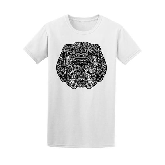 Big Dog In Tribal Style Tee Men's -Image by Shutterstock