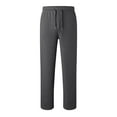 thumbnail image 3 of JJHGVB Straight Leg Sweatpants for Women Yoga Pants Womens Sweatpants with Pockets Casual Work Pants Women Pantalones Para Mujer Ladies Pants Gym Pants Women Dark Gray M, 3 of 6