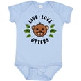 thumbnail image 3 of Inktastic Live Love Otters Boys or Girls Baby Bodysuit, 3 of 5