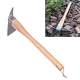 thumbnail image 4 of Pick Axe, Wood Material Simple Practical Stainless Steel Garden Hoe  For Courtyard For Gardening For Pot Culture, 4 of 8