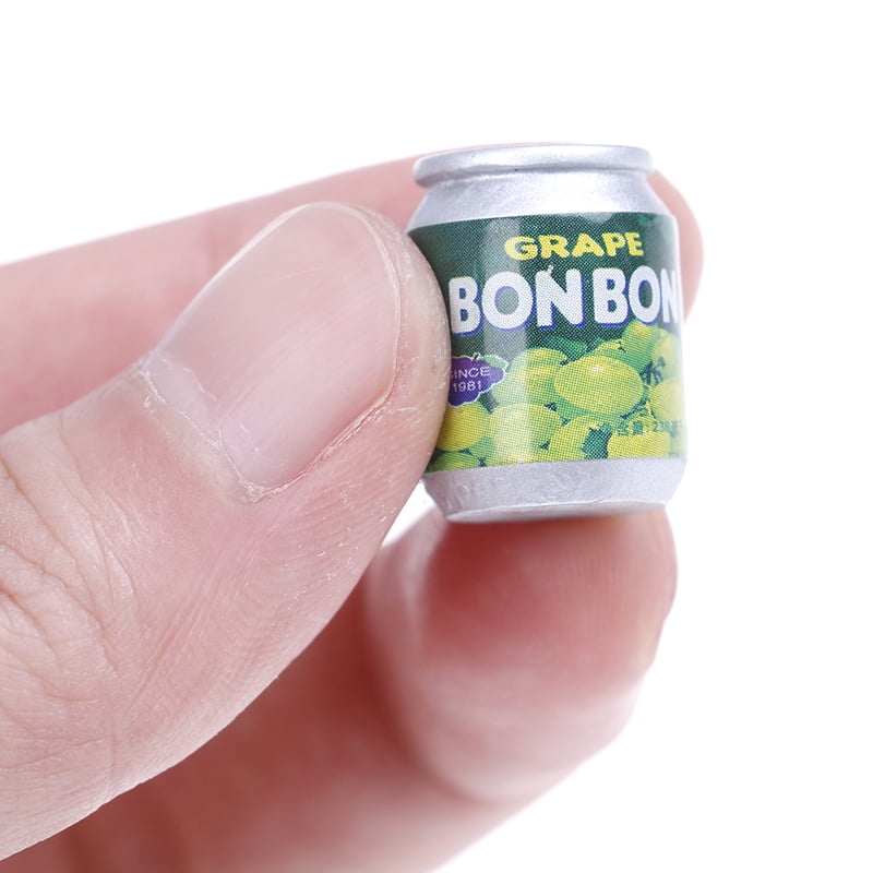 4Pcs 1:12 Dollhouse miniature drink cans doll house kitchen accessories WA 4Pcs 1:12 Dollhouse miniature drink cans doll house kitchen accessories WA