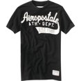 thumbnail image 1 of Est. embellecido para hombre de Aeropostale. Camiseta gráfica de 1987, negra, extragrande, 1 of 1